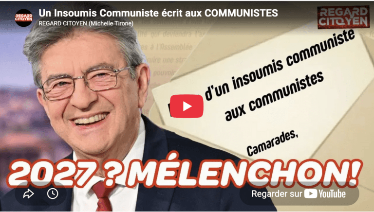 Lettre insoumis communiste