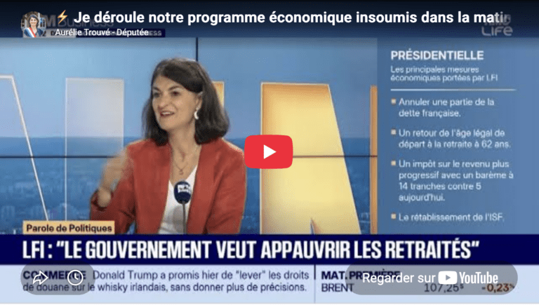 Programme économique insoumis