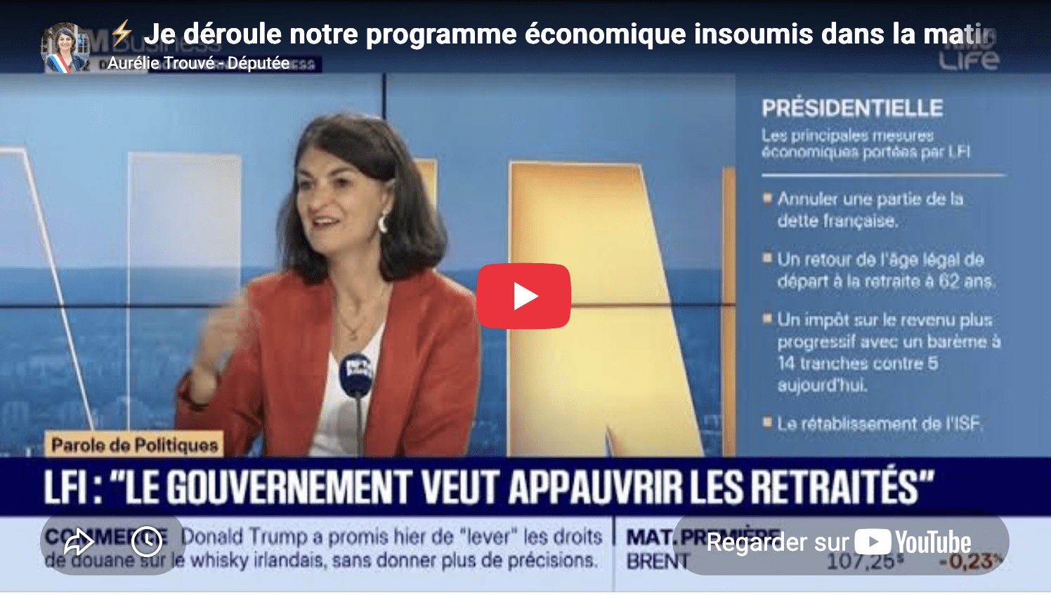 Programme économique insoumis