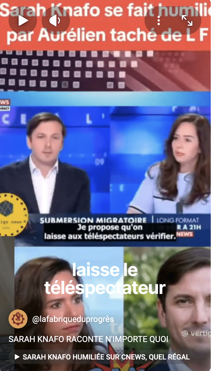 Fake news de Knafo