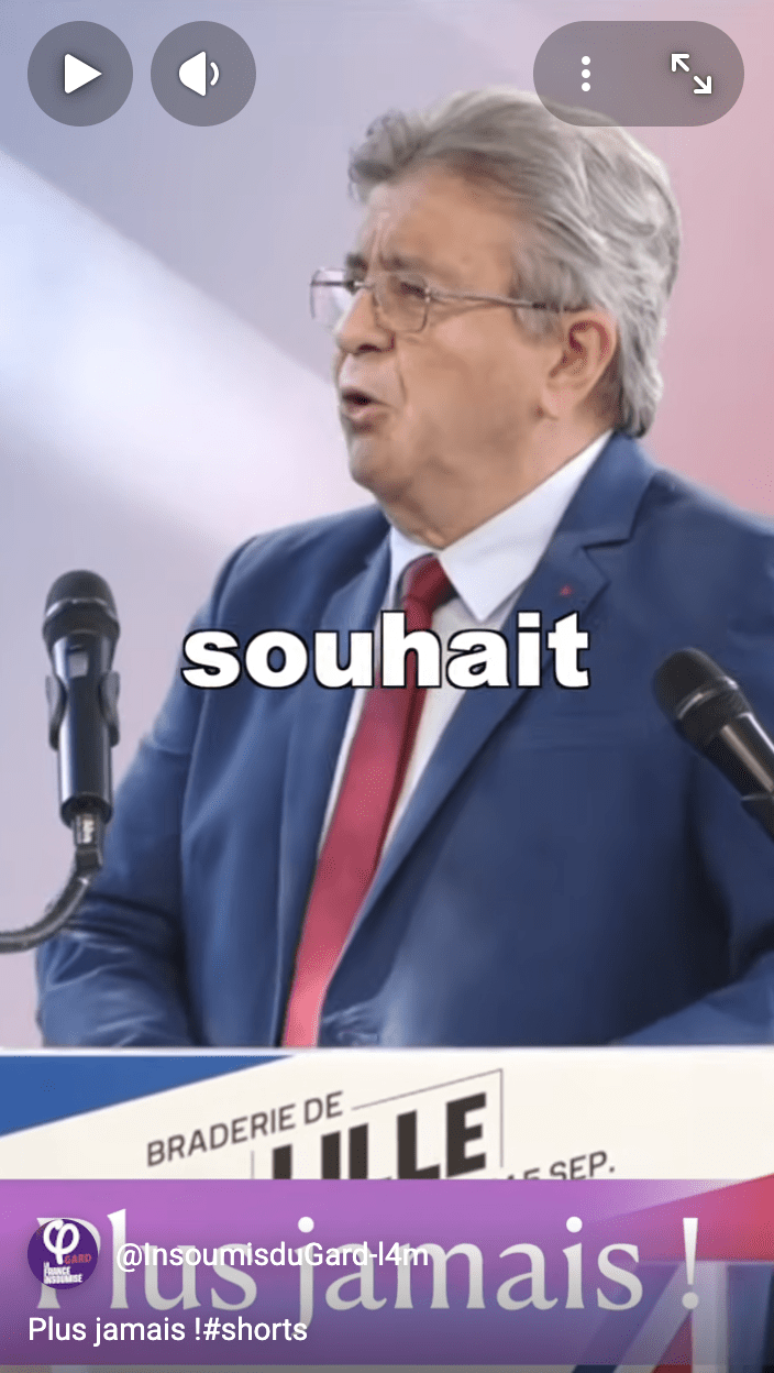 Plus jamais