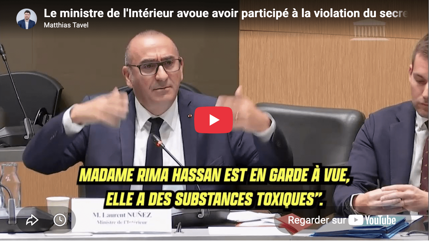 Secret d’une enquête