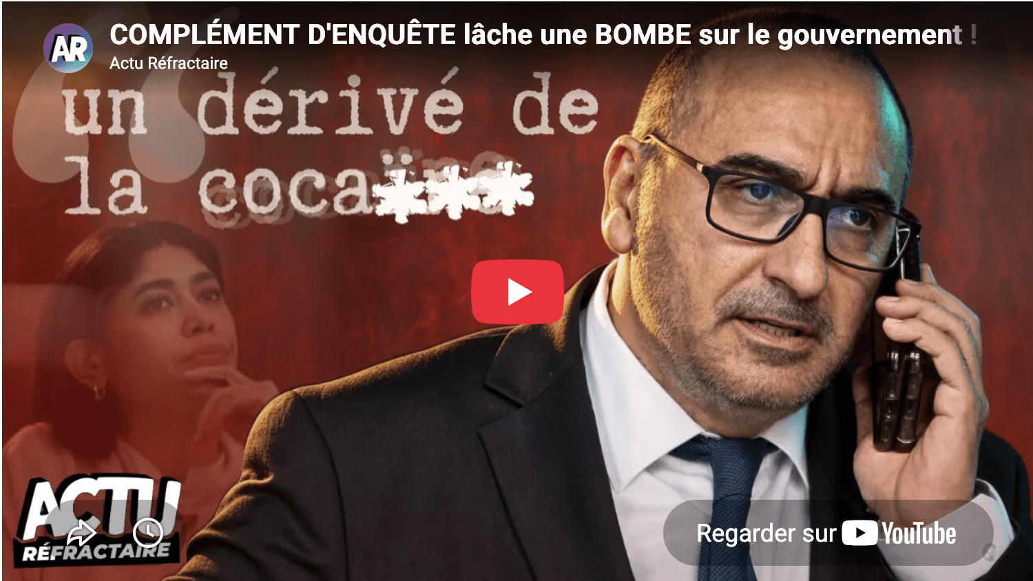 Bombe sur le gouvernement
