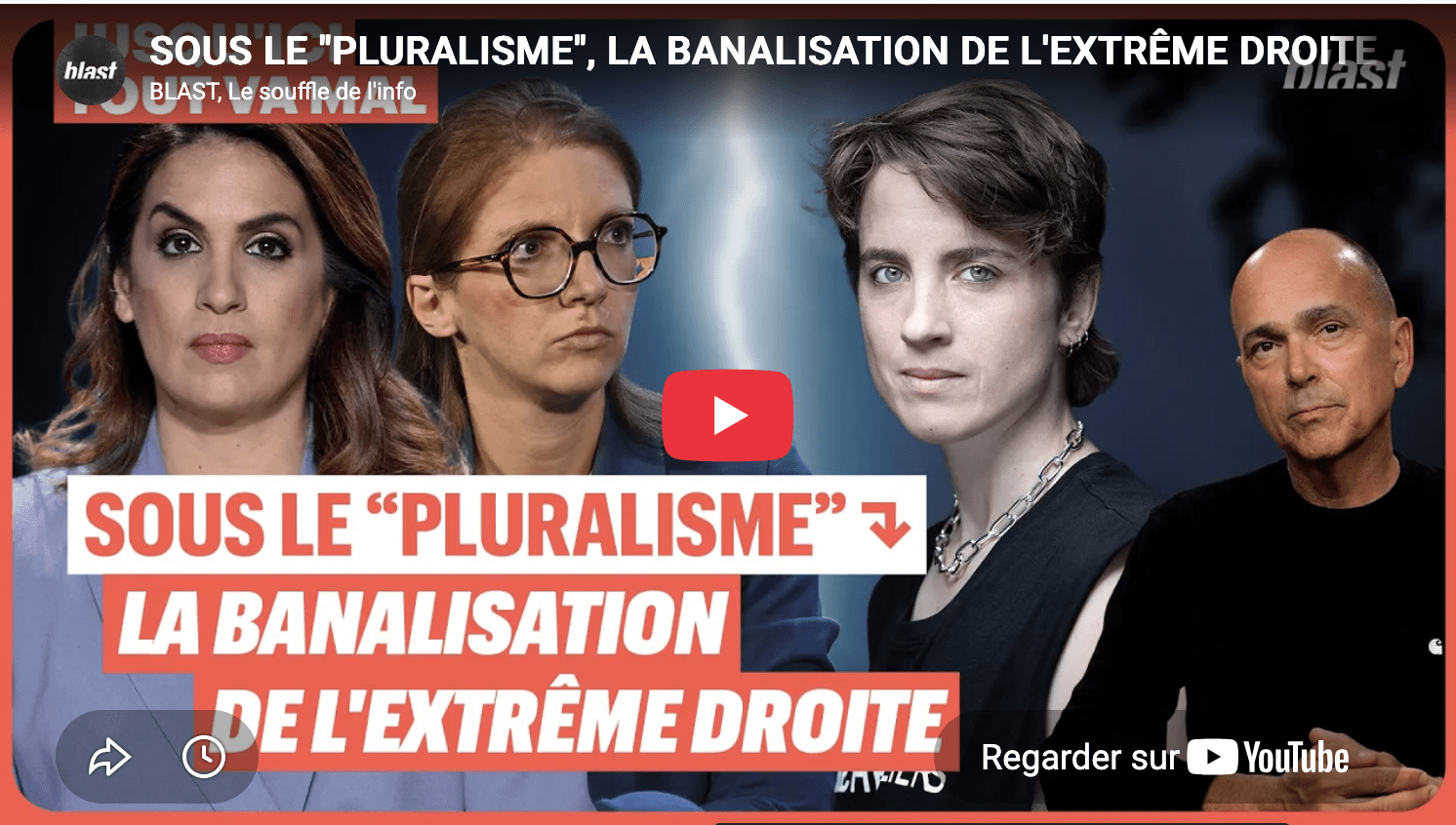 Banalisation de l&rsquo;extrême droite