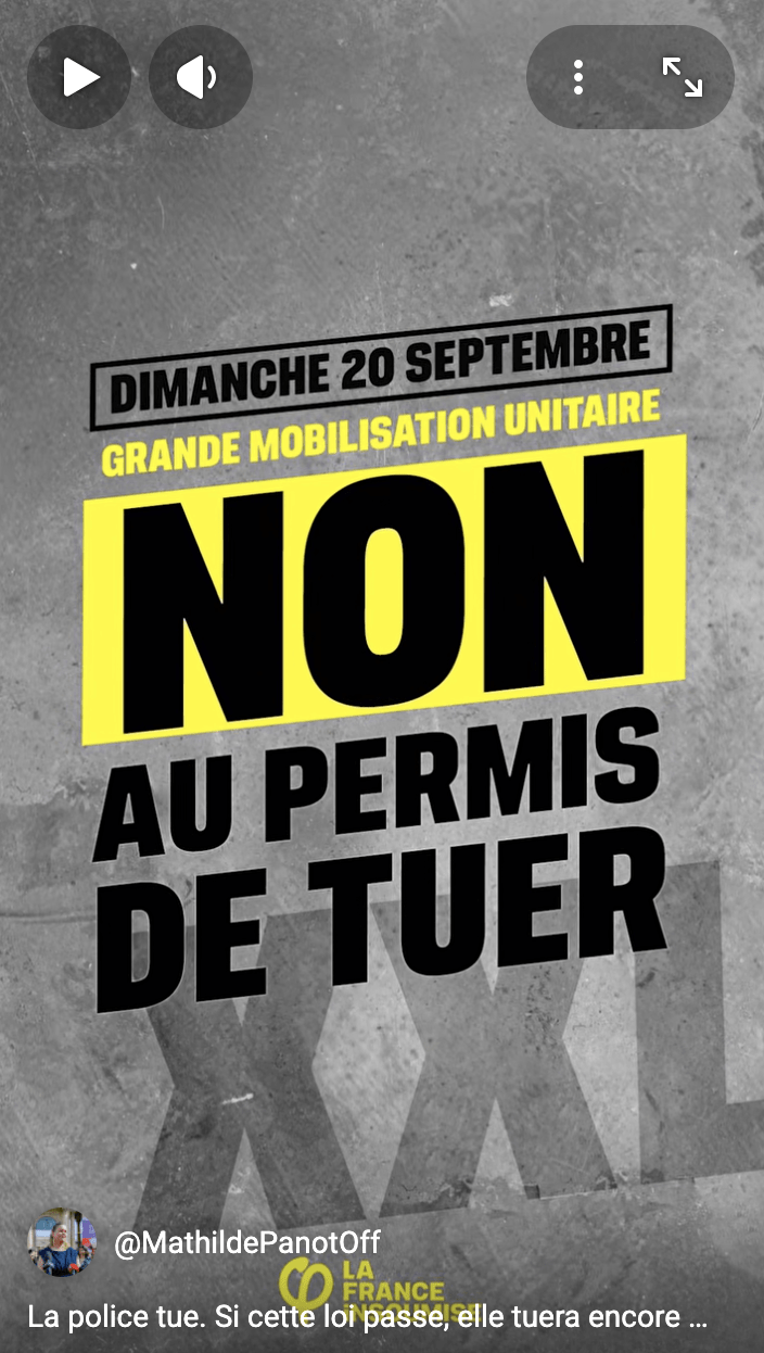 La police tue
