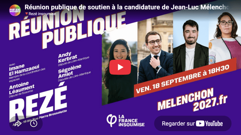 Réunion publique