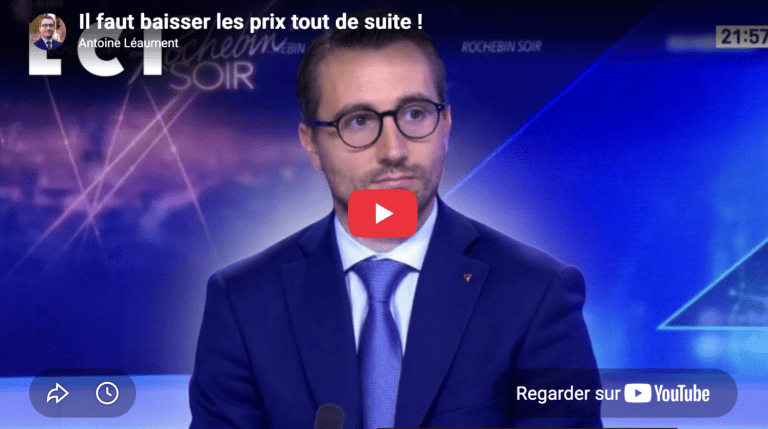 Baisser les prix