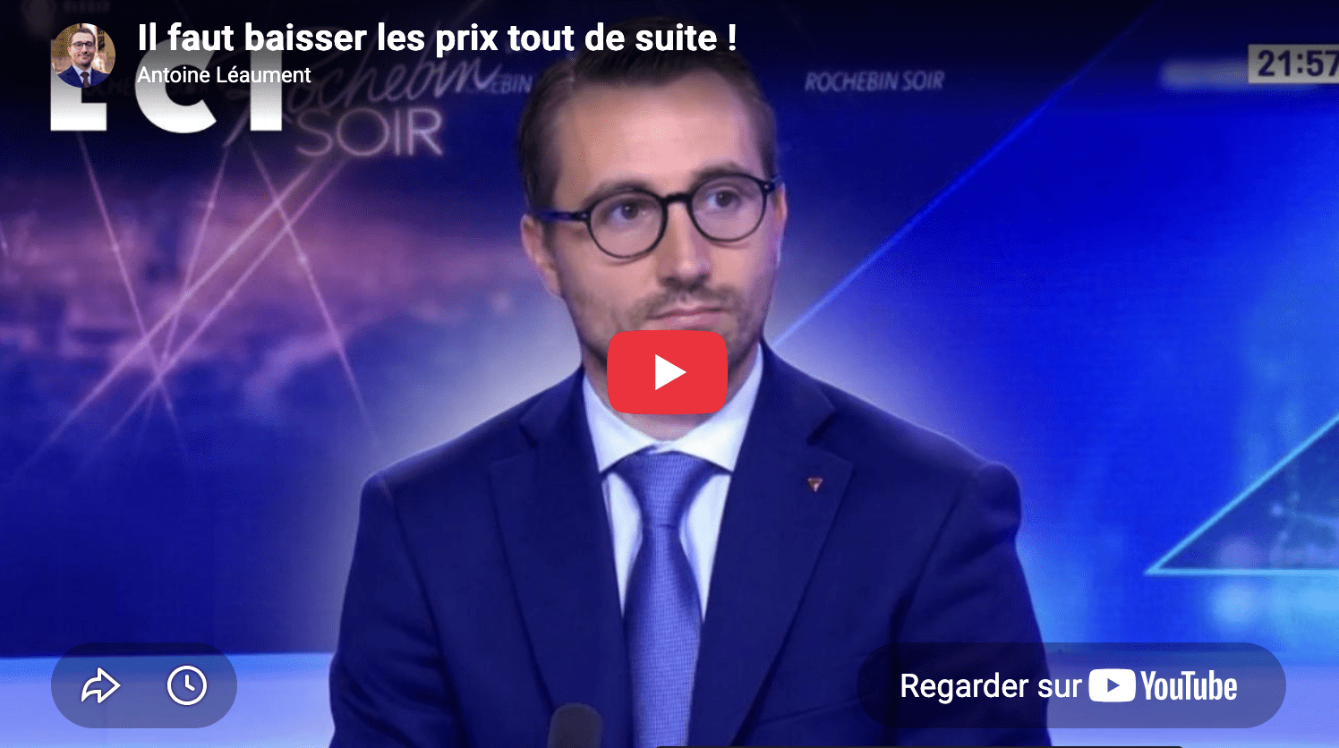 Baisser les prix