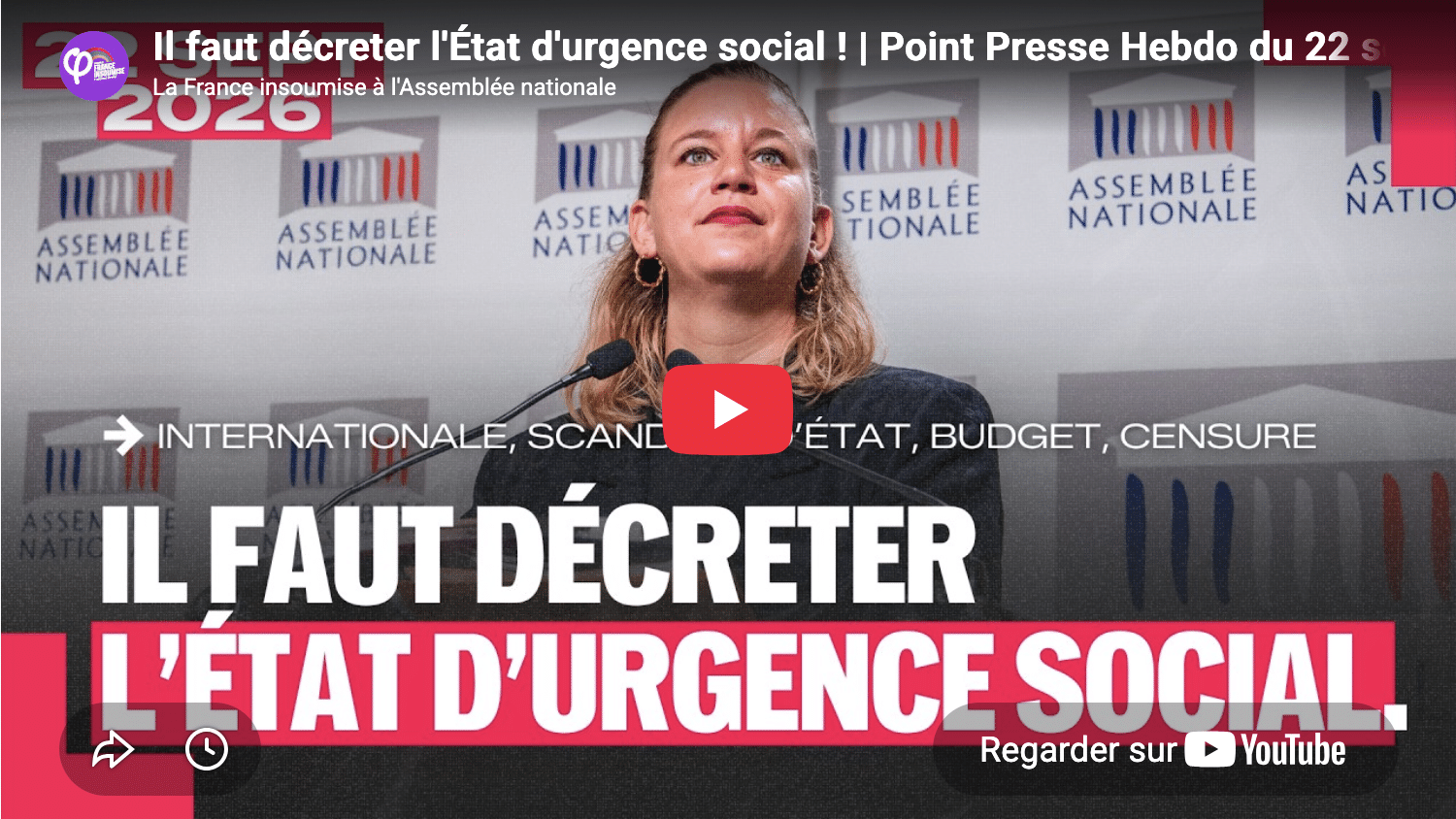 Point Presse Hebdo