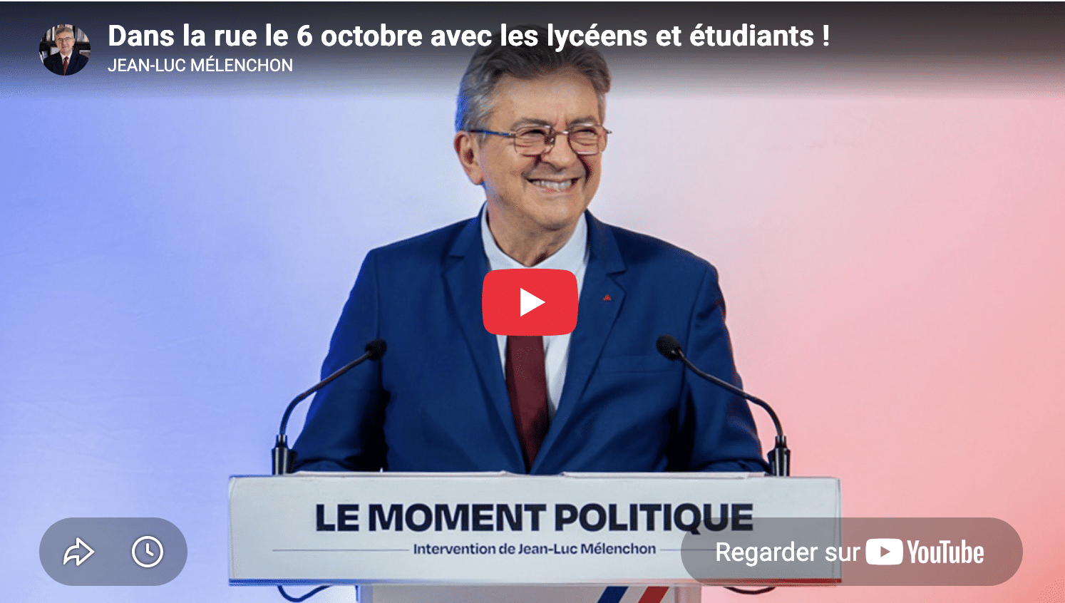 Le moment politique