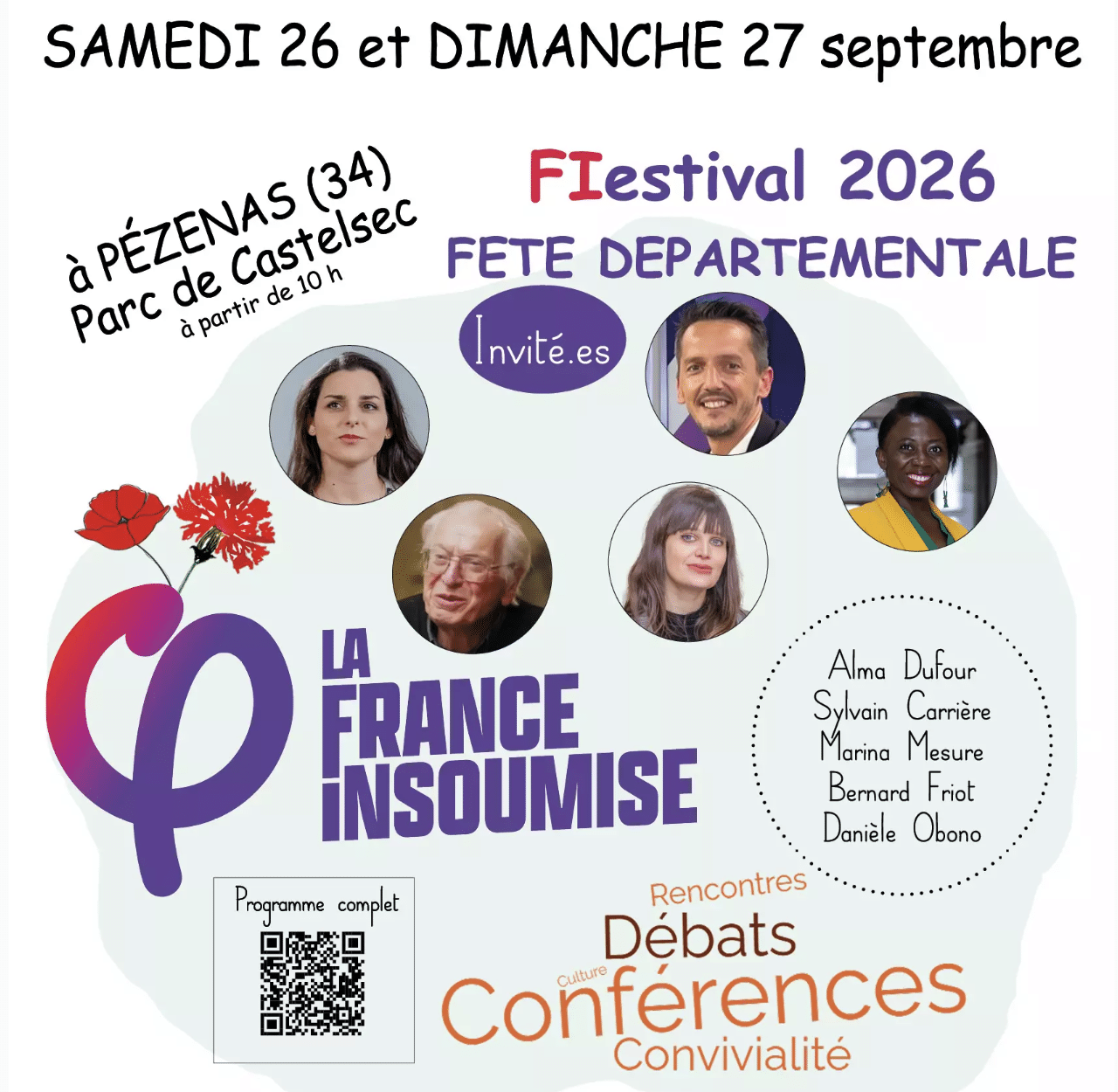 FIESTIVAL 26/27 septembre à Pézenas